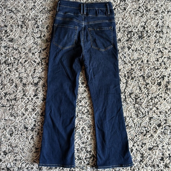 FRAME Le Catroux Seam High Waisted Crop Flare Jeans 28 - Picture 4 of 7
